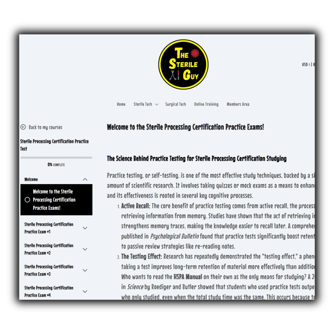 CRCST Practice Tests