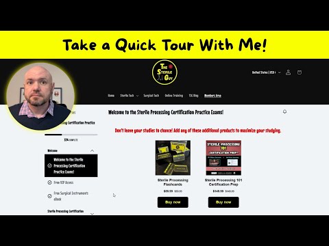Sterile Processing Digital Products Tour