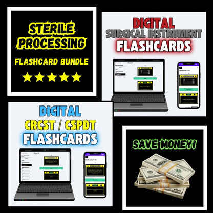 Sterile Processing Flashcards Bundle