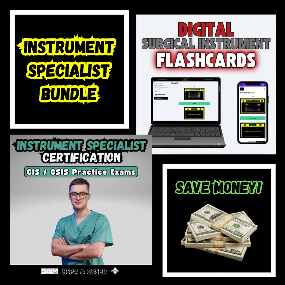 Instrument Training Course Certified Instrument Specialist (CIS) Exams – The Sterile Guy LLC