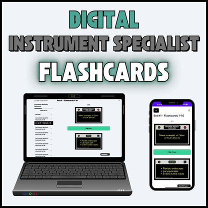 Certified Instrument Specialist certification from HSPA Flashcards
