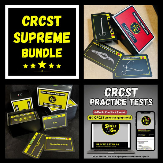 CRCST Practice Exams and CRCST Flashcards