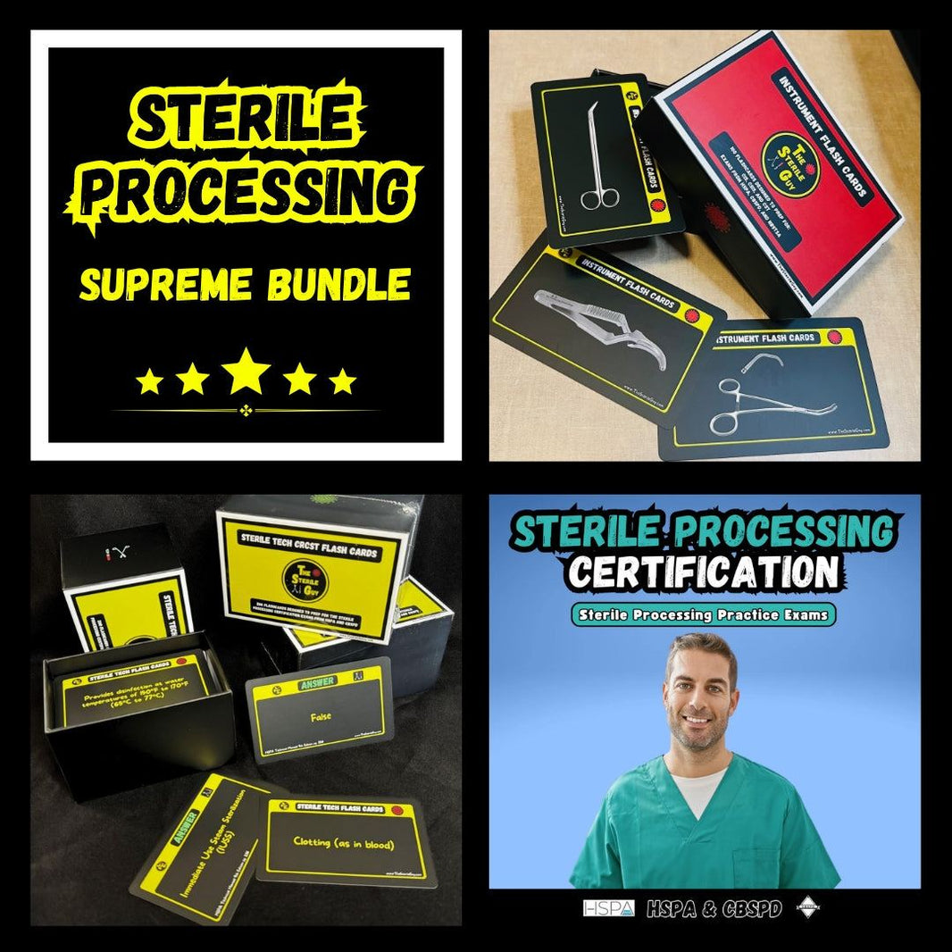 Sterile Processing Certification Essentials The Sterile Guy LLC