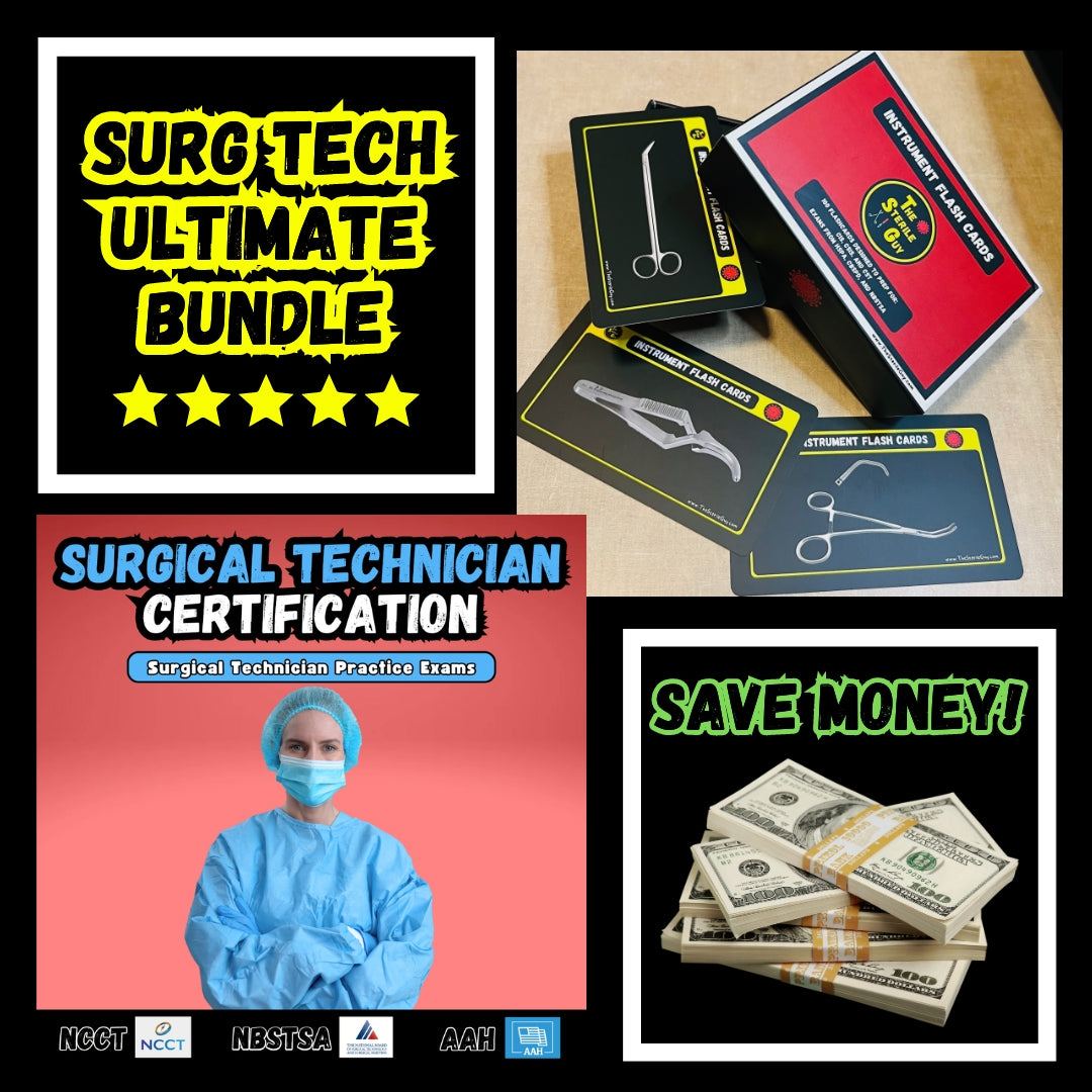 Surgical Technologist Practice Exams and Flashcards