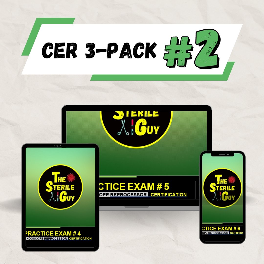 CER 3-Pack Practice Tests #2 - The Sterile Guy