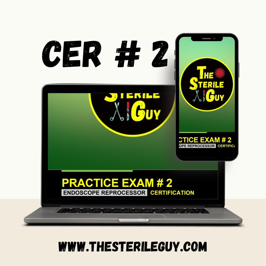CER Exam # 2 - The Sterile Guy