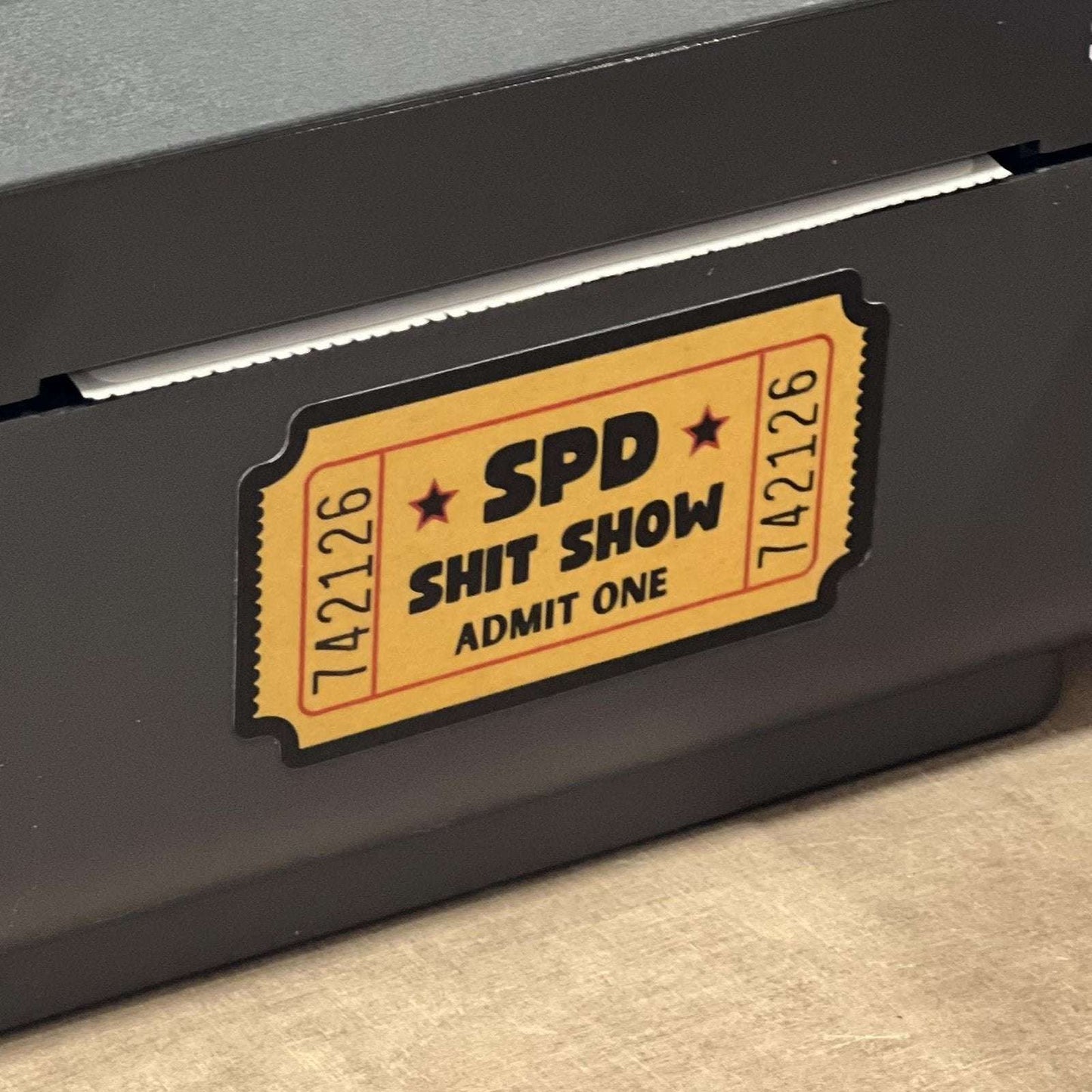 SPD Sh!t Show Sticker - The Sterile Guy LLC
